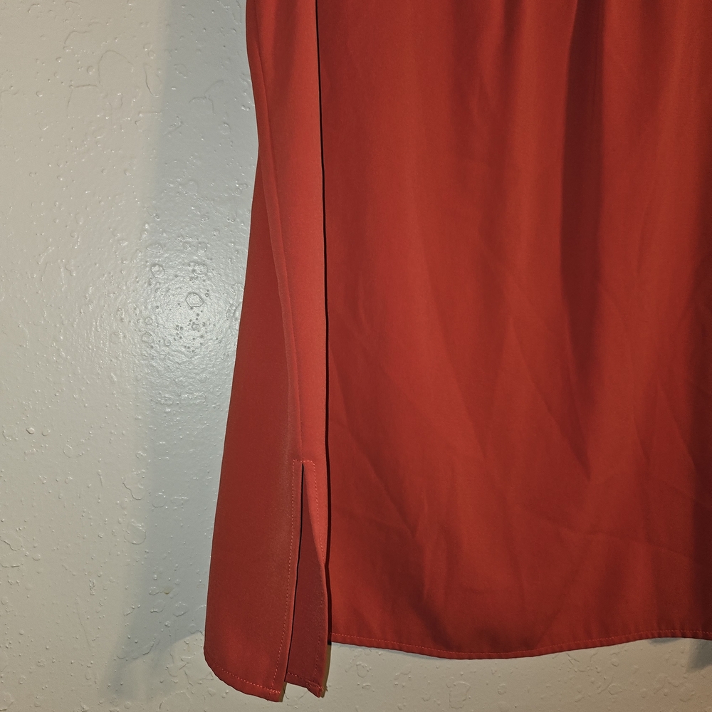 Ming Wang Coral Sleeveless Smocked-Neck Camisole - Picture 5 of 7